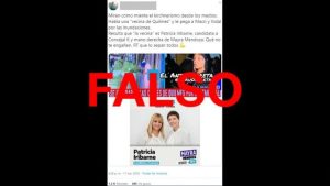 Es falso que en TV una candidata a concejal del Frente de Todos se hizo pasar por una vecina, en medio de las inundaciones en Quilmes