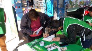 ATE inició el operativo de afiliación en Viedma