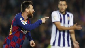 Messi recargado: doblete y goleada de Barcelona