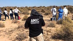 Encontraron 42 cuerpos en una fosa clandestina en México