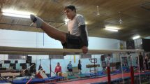 Imagen de Cinco medallas, dos de oro, para Fausto Catini en el Sudamericano de gimnasia