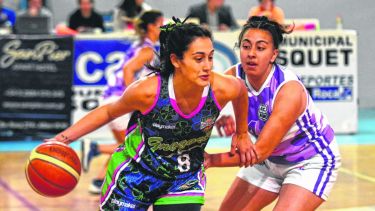 Rocío Berra promedió 14 puntos por partido y fue la máxima anotadora de Gregorio.