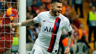 El rosarino gritó por primera vez con la camiseta del club parisino.