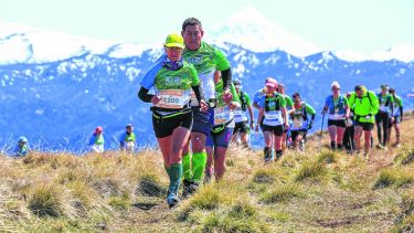 El volcán Lanín fue testigo de una nueva edición de la tradicional y exigente competencia.