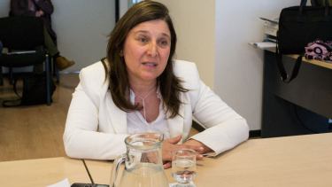 Laura Giuliani, durante el concurso del año pasado. (Archivo)