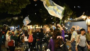 En Roca, los Soria celebraban el triunfo del Frente de Todos