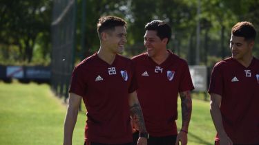 Gallardo no confirmó el equipo que pondrá contra Colón aunque estaría en condiciones de repetir el once que puso contra Boca.
