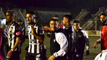 El mediocampista formado en el club sacó pecho por el momento del equipo en el torneo. (Foto: Gentileza Prensa Club Cipolletti)