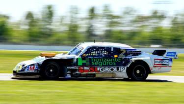 El rionegrino voló en su primer día en La Plata.