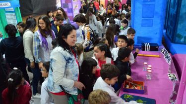 La Feria de Ciencias se desarrolló durante el miércoles y jueves. Foto: Marcelo Ochoa.
