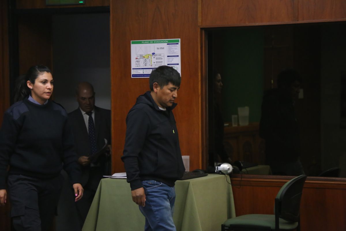 Marcos Thola Durán está acusado del asesinato de Silvia Vázquez Colque. Fotos: Pablo Leguizamón.