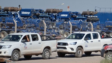 La compañía de servicios Schlumberger fue una de las primeras en iniciar un proceso de retiro voluntario. 