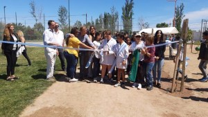 Cipolletti: Ferri tiene un nuevo espacio verde