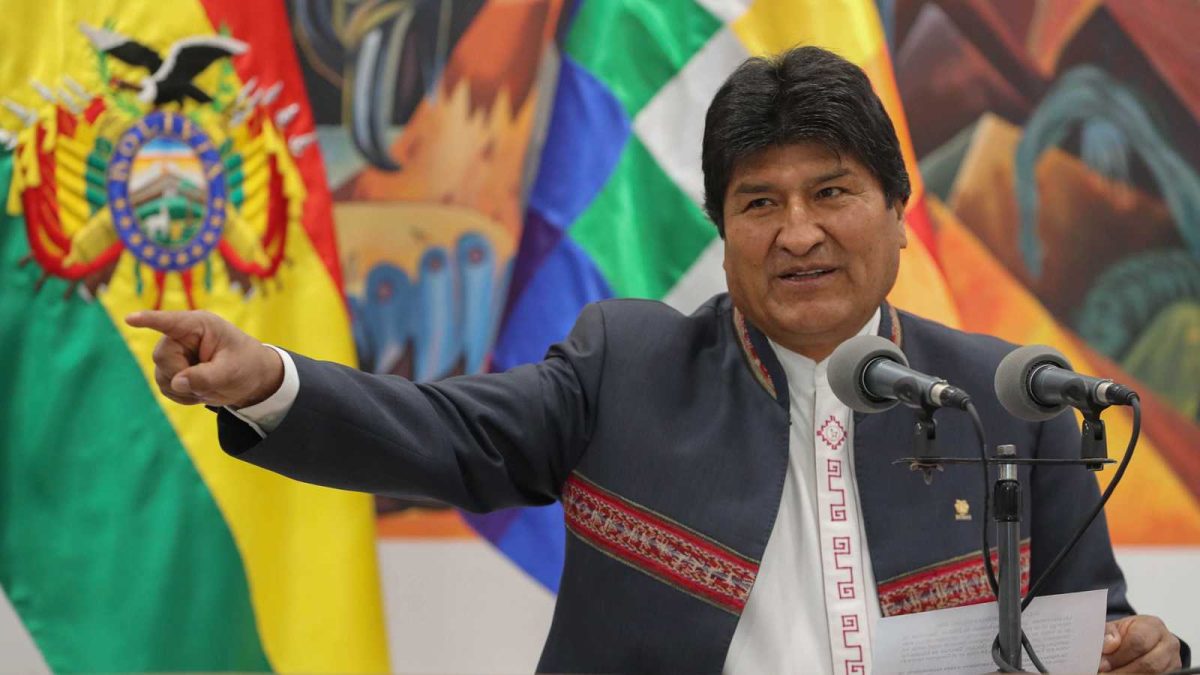Evo Morales estará en Neuquén. 