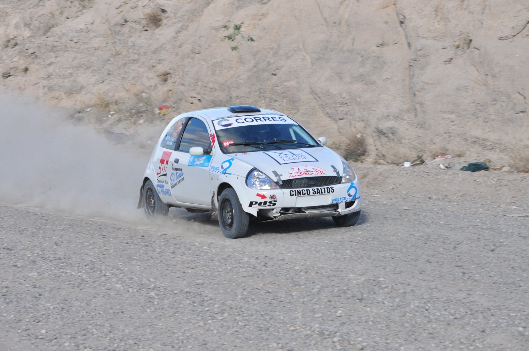 Cristian Di Clérico está adelante en el Grupo N-2 del Rally Regional. Gentileza.