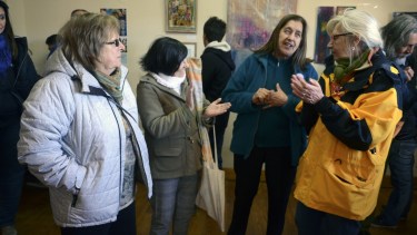 Organizaciones y la Multisectorial por el Transporte Público reclamaron que se elimine el aumento del boleto. Foto: Alfredo Leiva