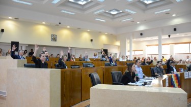 En la sesión se aprobó además un repudio  al golpe de Estado en Bolivia.