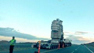 Video: Así trasladan el enorme transformador para una hidroeléctrica