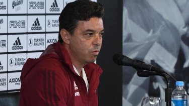 Gallardo habló tras el empate de River ante Junior. 