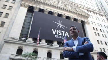 Galuccio asumió hoy la conducción de la sede argentina de Vista.