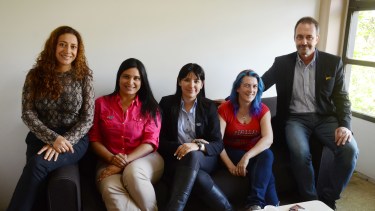 El comité organizador de WIN se prepara para el kick off del encuentro en Neuquén. 