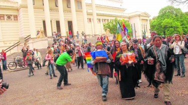 El 12 de octubre de 2016 se restituyeron 4 restos humanos. Foto: Gentileza