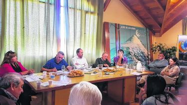 Presidentes de cámaras  empresarias se reunieron en Junín. (Foto: Gentileza.-)