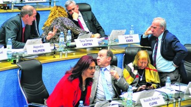 Palmieri deja el bloque. Pasa a la presidencia de la Legislatura.  