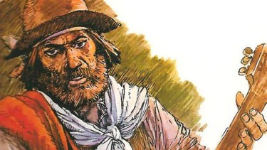 El autor del poema nacional, José Hernández, fue militar, político y periodista. Archivo.