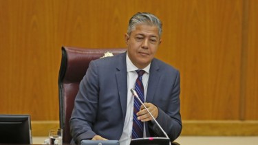 El vicegobernador habló en  el acto de finalización del curso Jóvenes Líderes. Foto: archivo Juan Thomes.