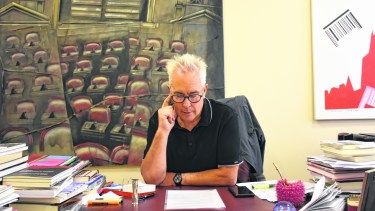 El histórico edificio municipal sería el lugar ideal para Oscar Smoljan, gestor del proyecto.