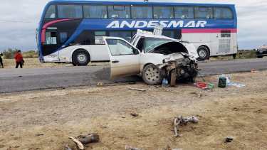 Sólo hubo dos heridos que se encuentran fuera de peligro. Foto: Martín Brunella.
