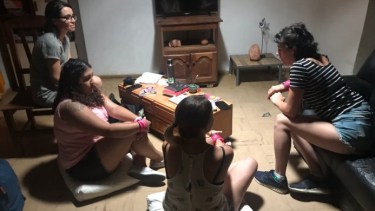 Por primera vez, Abril cuenta públicamente los abusos sexuales que sufrió de parte de su progenitor, Mario Garoglio. (Gentileza).-