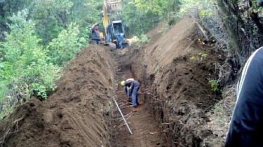 Esta semana comenzó a construirse la nueva planta de agua potable para El Trébol. Foto: gentileza