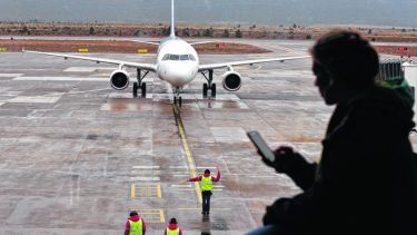 Durante dos años la empresa Andes tuvo una frecuencia diaria, pero en invierno comenzó a evidenciar una crisis. Foto: archivo