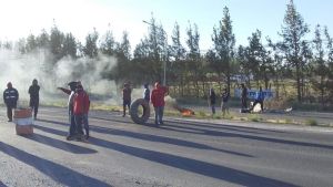 Los desocupados levantaron el corte sobre la ruta 22 en Plottier