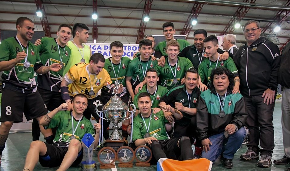  Estrella Austral de Río Grande se coronó campeón de Futsal en el torneo nacional que se disputó en Bariloche. Foto Gentileza: Natalia Ibañez