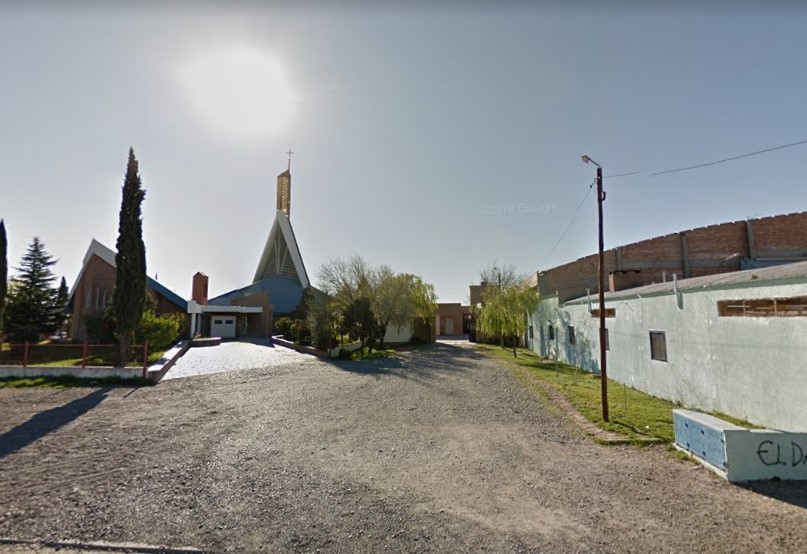 Parroquia Nuestra Señora de la Paz, del barrio San Martín de Trelew. (Gentileza)