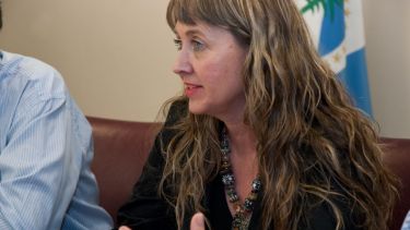 Marisa Mauti, se desempeñaba como defensora de Cutral Co. (Archivo)