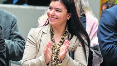 Vanina Merlo ocupó varios ministerios. Ahora está propuesta para defensora general. (Arhivo)