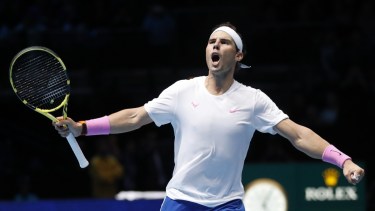 Rafa venció a Tsitsipas pero igual quedó eliminado. (Foto: AP)