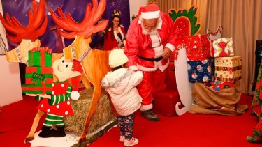 Papá Noel llega esta tarde a partir de las 17 al Centro Cívico de Bariloche. Gentileza