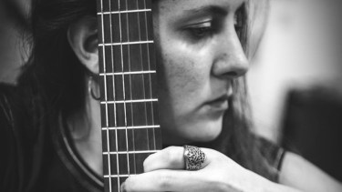 La música que se define como "autodidacta" comenzó a componer a los 14 años. Foto: gentileza