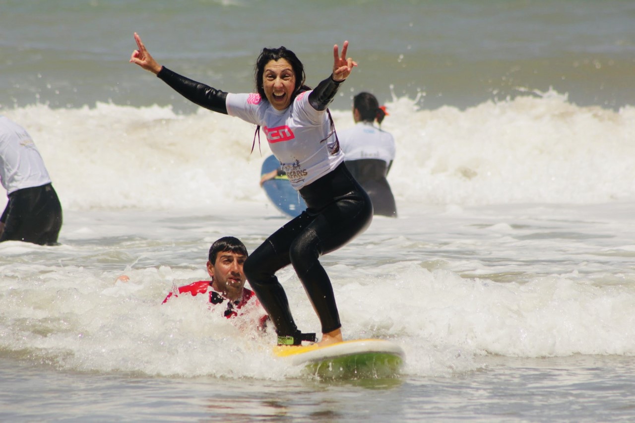 Las costas argentinas, cada vez más llenas de surfistas. (Gentileza Cola de Zorro Producciones)
