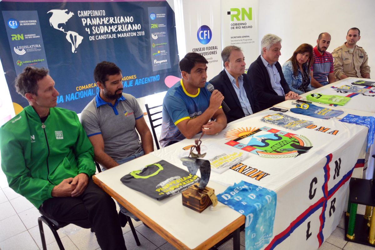 Marcelo Barra fue el portavoz en la presentación del torneo. (Fotos: Marcelo Ochoa)