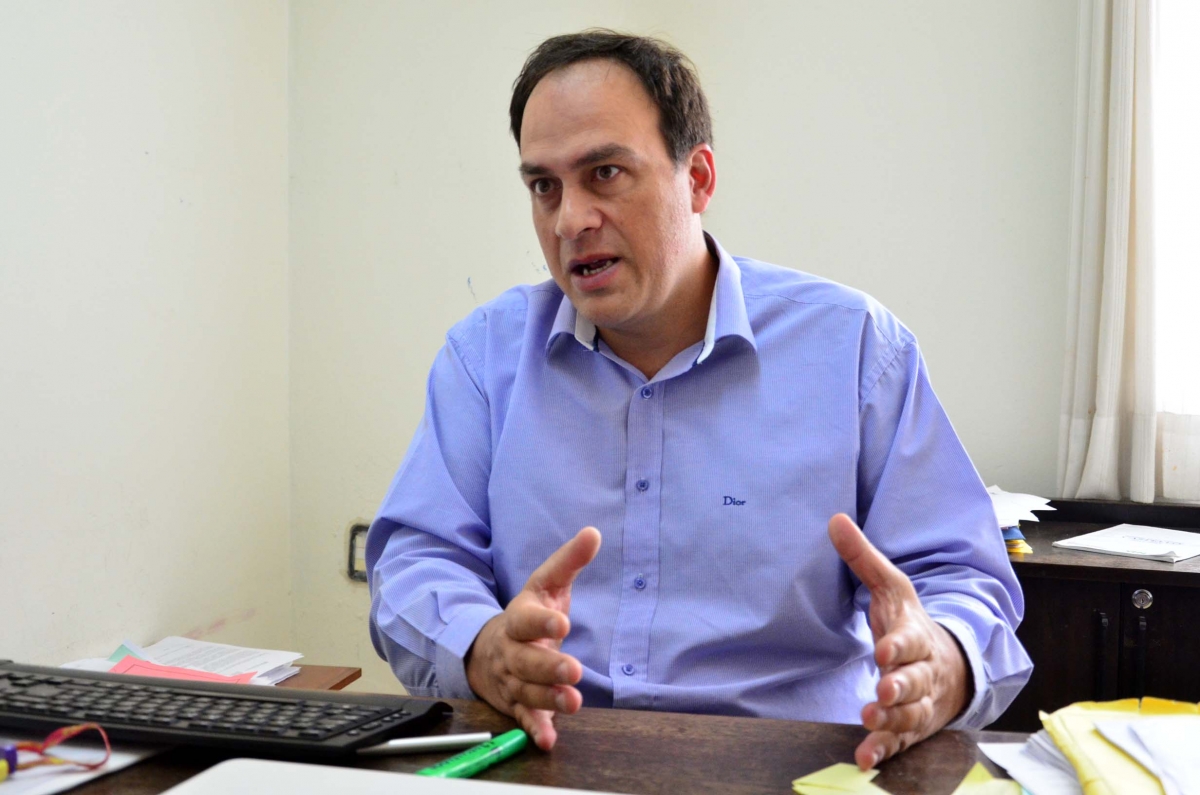 Miguel Cruz será el viceministro de Economía de Río Negro. Foto: Marcelo Ochoa.