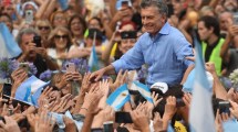 Imagen de Macri en Plaza de Mayo: «cuidemos a nuestra Argentina para que no la roben»