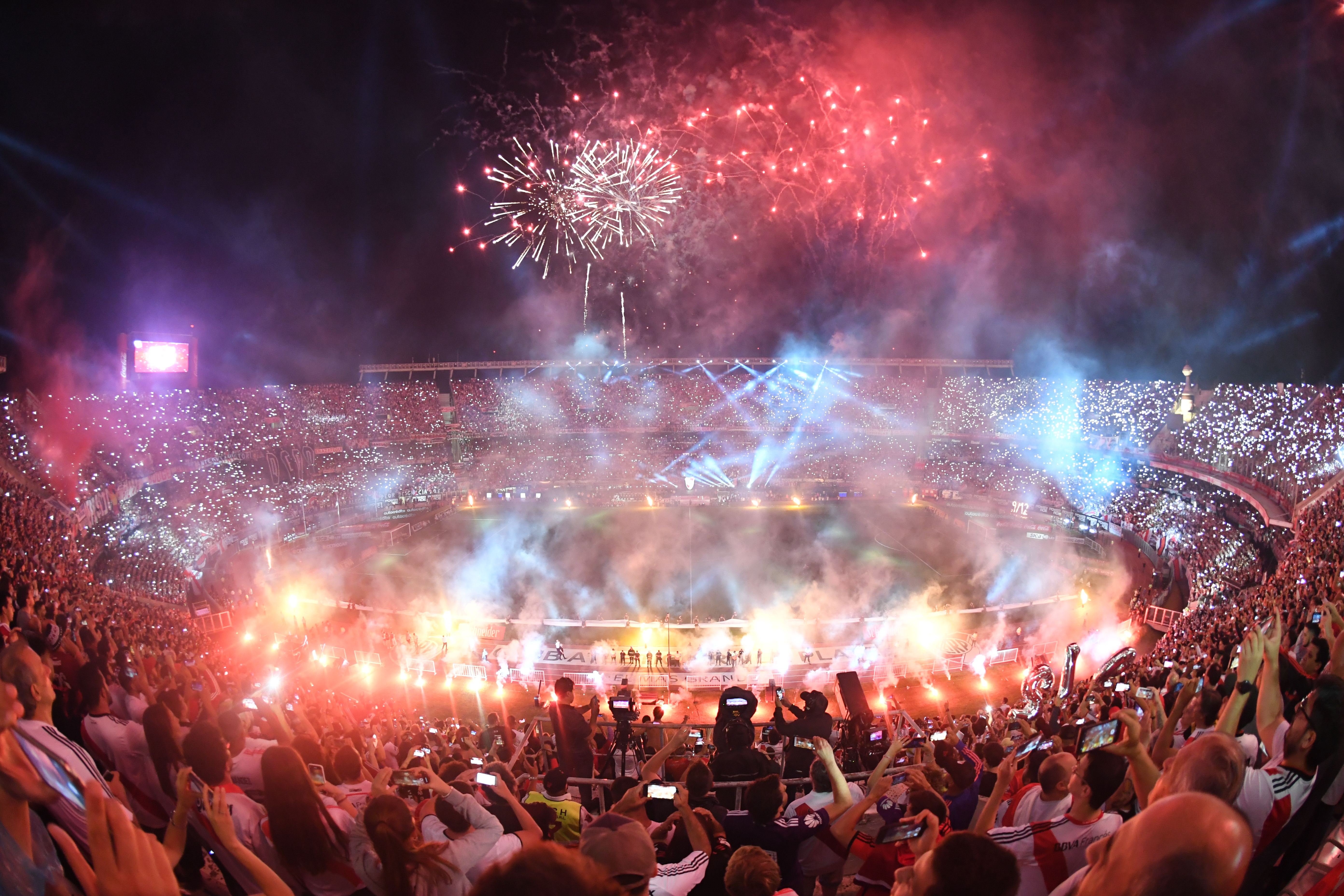 River tuvo su fiesta eterna a un año de ganarle la final a Boca en Madrid por la Libertadores
