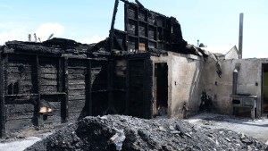 Violencia de género: investigan si el incendio de una casa fue intencional