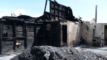El incendio ocurrió en la calla La Habana y Calle 1. Foto: archivo